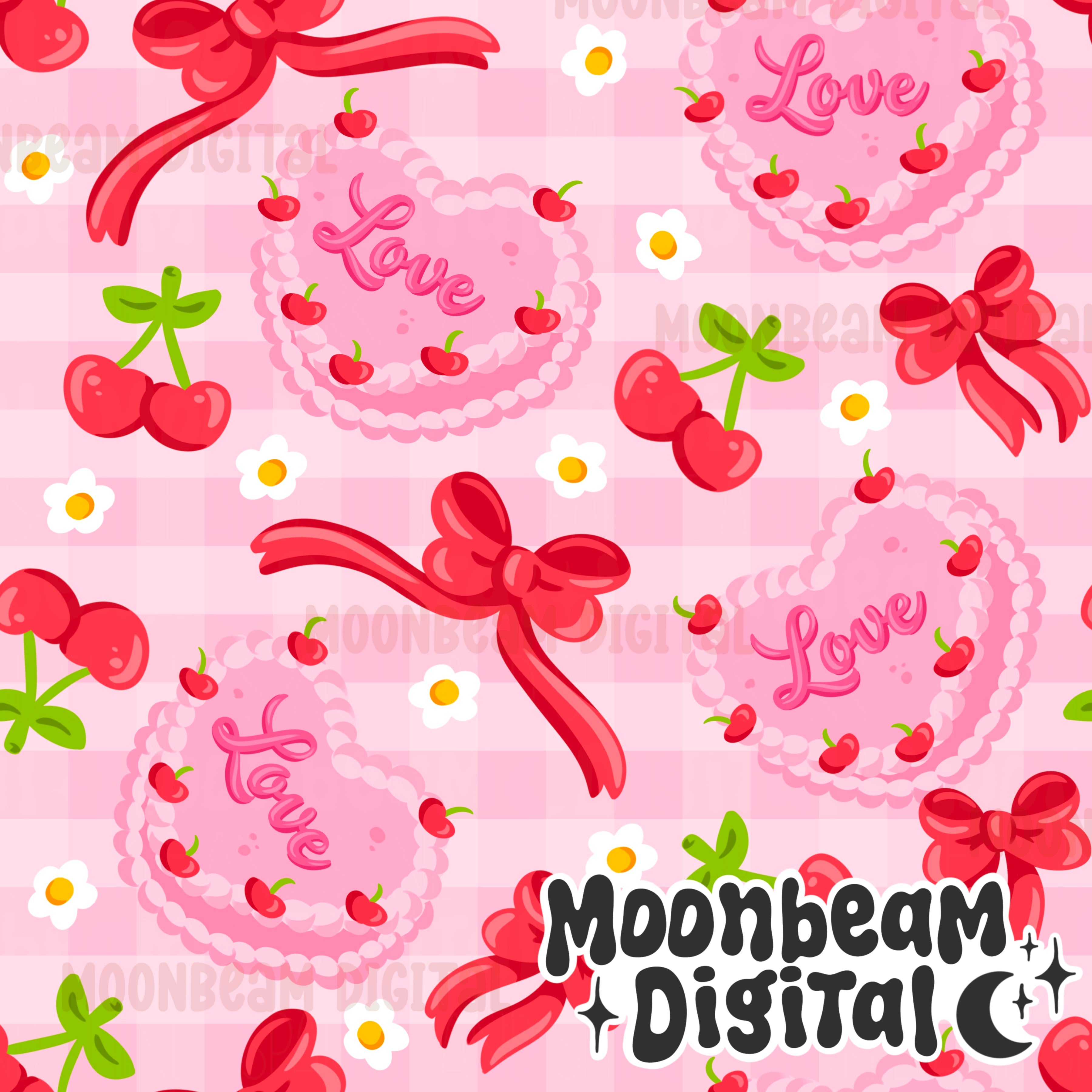 Coquette Valentine Cakes