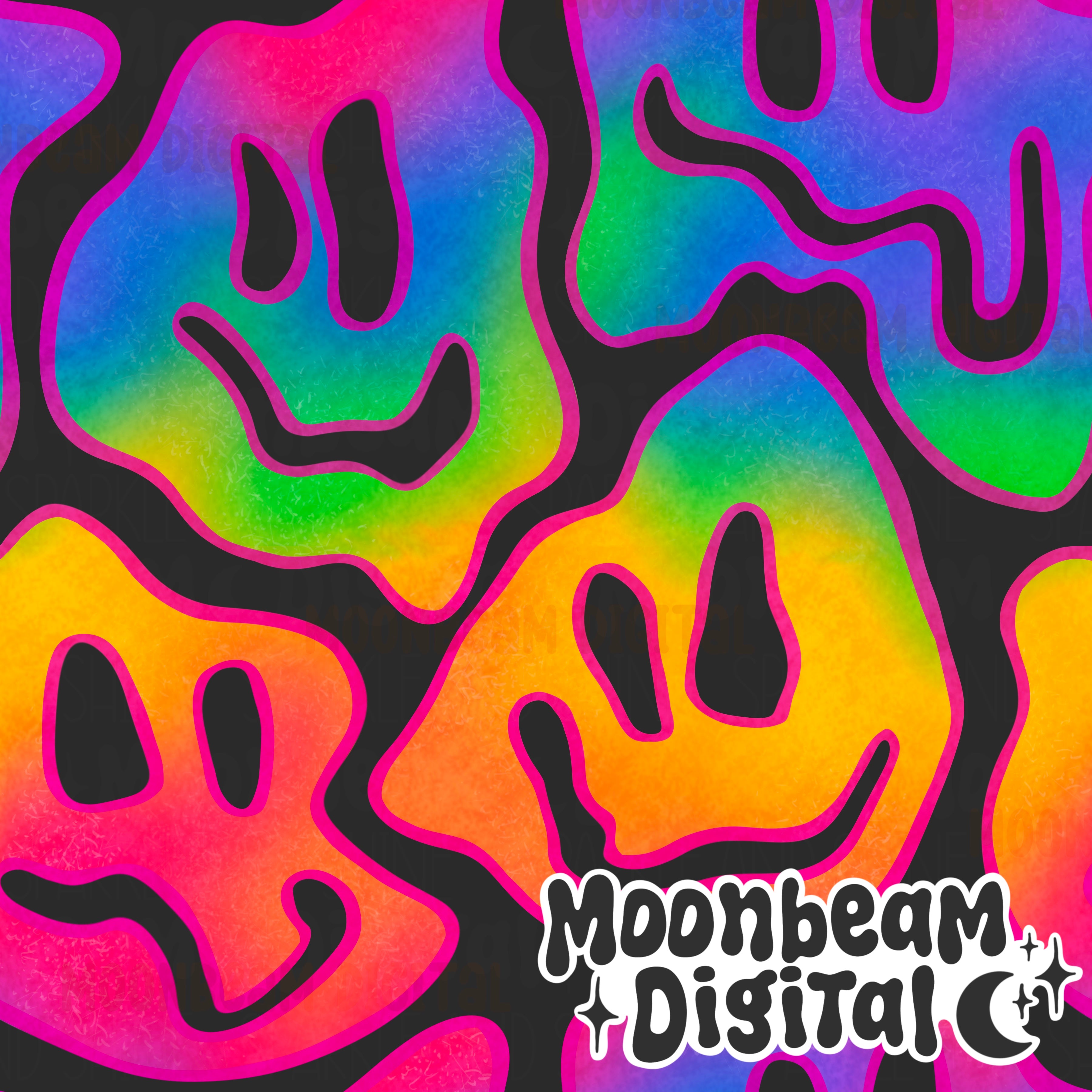 Retro Melty Smileys
